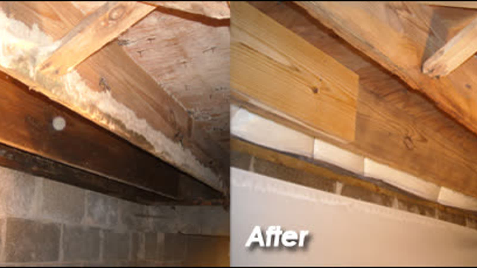 Mold remediation team working inside a contained room with air-control equipment